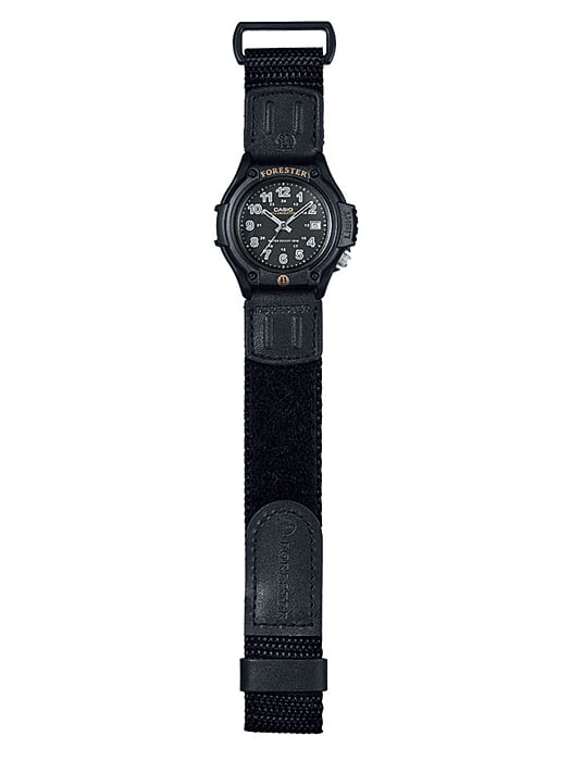 Casio FT500WC-1BV | Black Leather Analog Watch