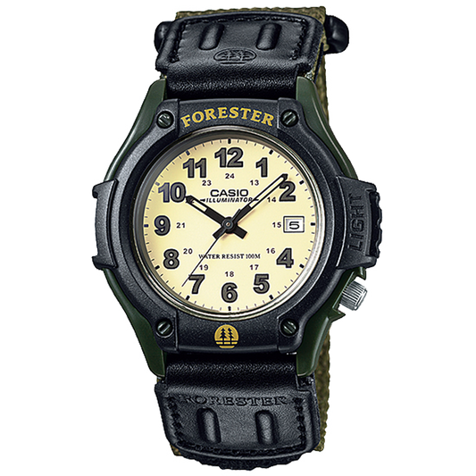 Casio FT500WC-3BV | Green Leather Analog Watch