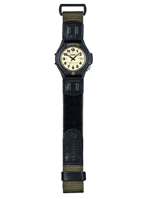 Casio FT500WC-3BV | Green Leather Analog Watch
