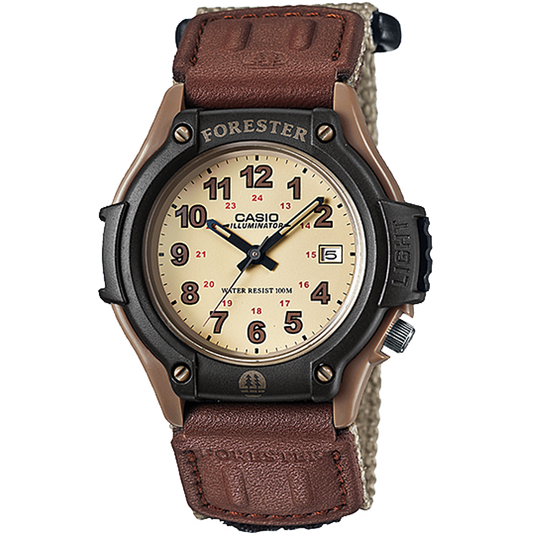 Casio FT500WC-5BV | Brown Leather Analog Watch