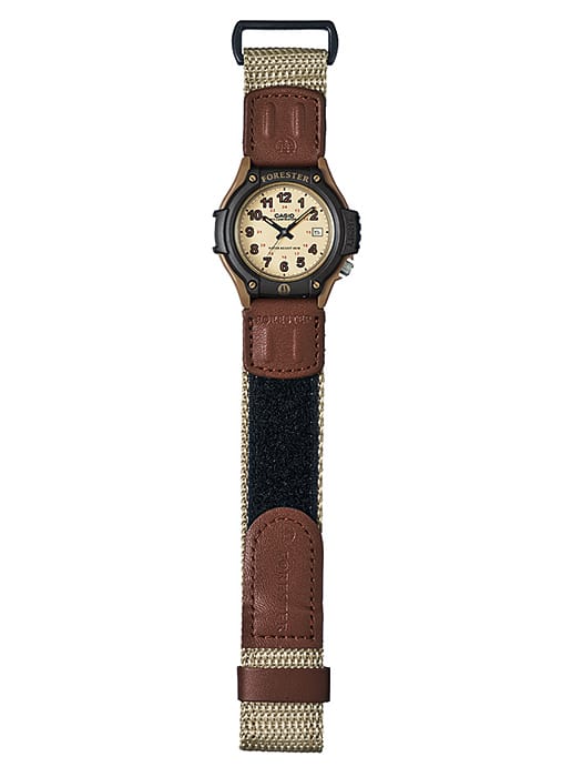 Casio FT500WC-5BV | Brown Leather Analog Watch