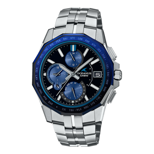 Casio OCWS6000-1A | Silver Watch - Oceanus