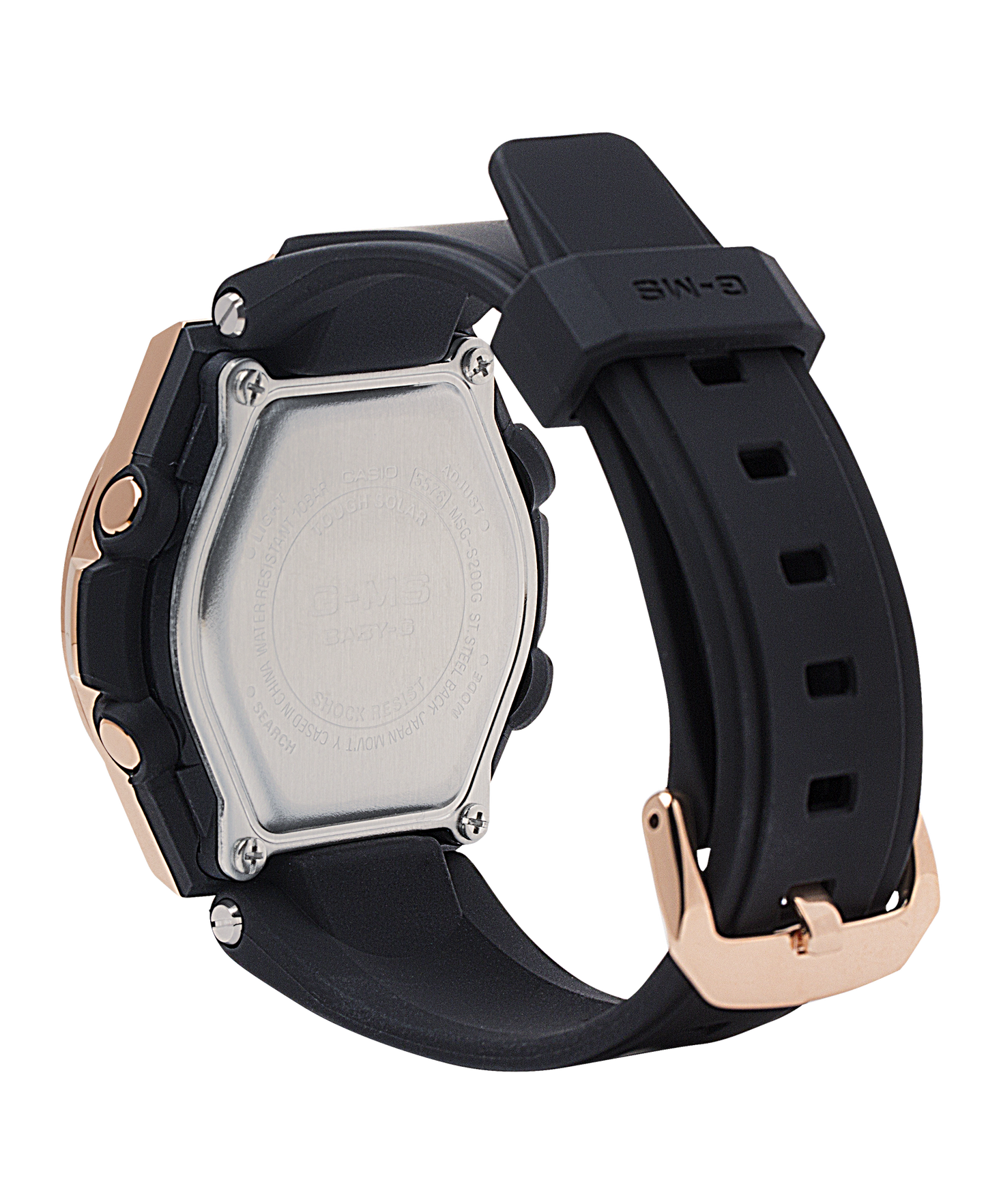 Casio MSGS200G-1A | BABY-G Women's Black and Pink Watch