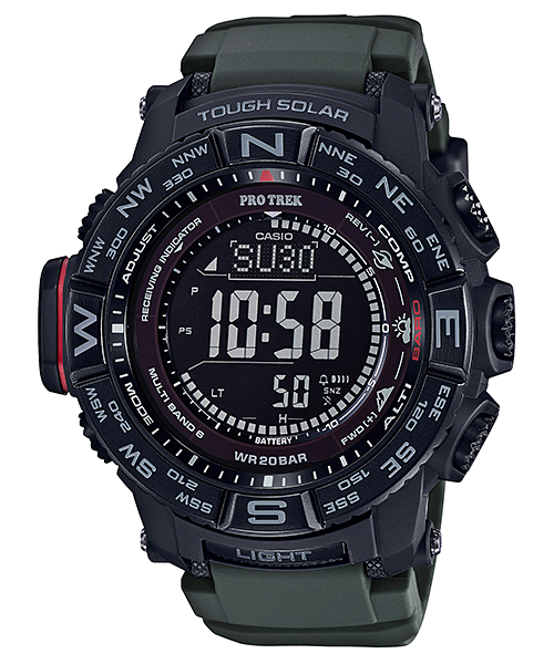 Casio PRW3510Y-8 | Black Watch - PRO TREK