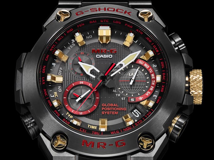 Casio MRGG1000B-1A4 | Black MR-G Watch - G-SHOCK