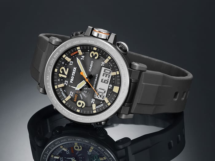 Casio PRG-600-1 | Gray Watch - PRO TREK