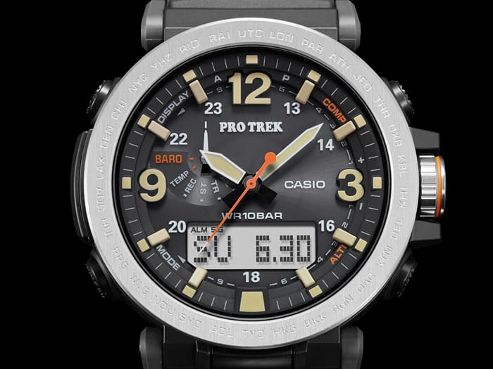 Casio PRG-600-1 | Gray Watch - PRO TREK