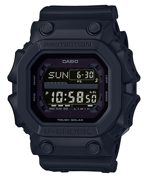 Casio GX56BB-1 | Digital Black Solar Powered Men's Watch G-SHOCK