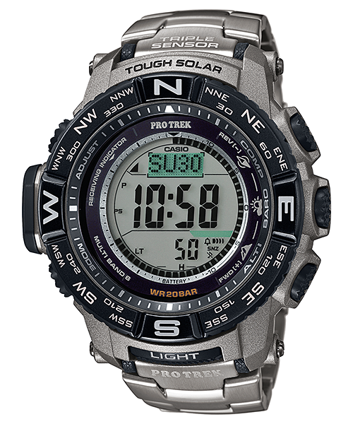 Casio PRW3500T-7 | Titanium Watch - PRO TREK
