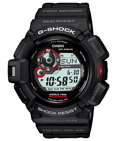 Casio G9300-1 | Black Master of G Men's Watch G-SHOCK