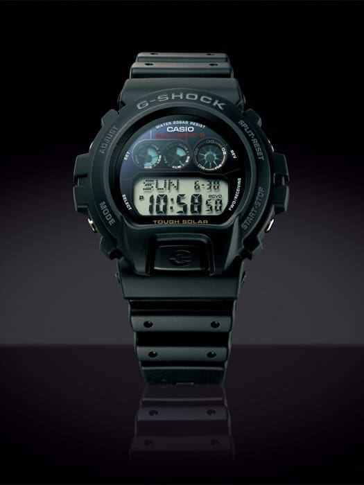 Casio GW6900-1 | Solar Atomic Black Watch G-SHOCK