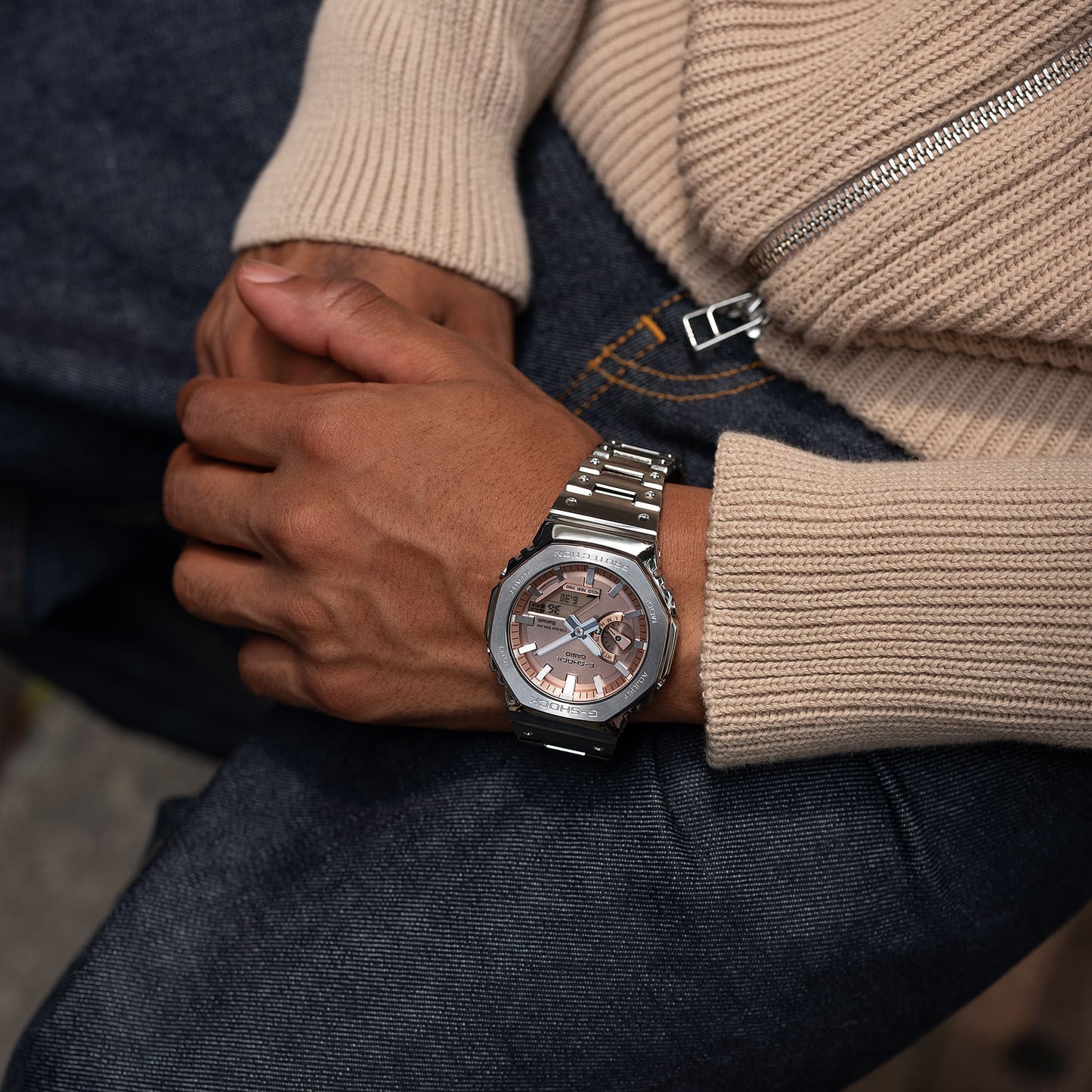 Casio GMB2100AD-5A | G-SHOCK FULL METAL Silver