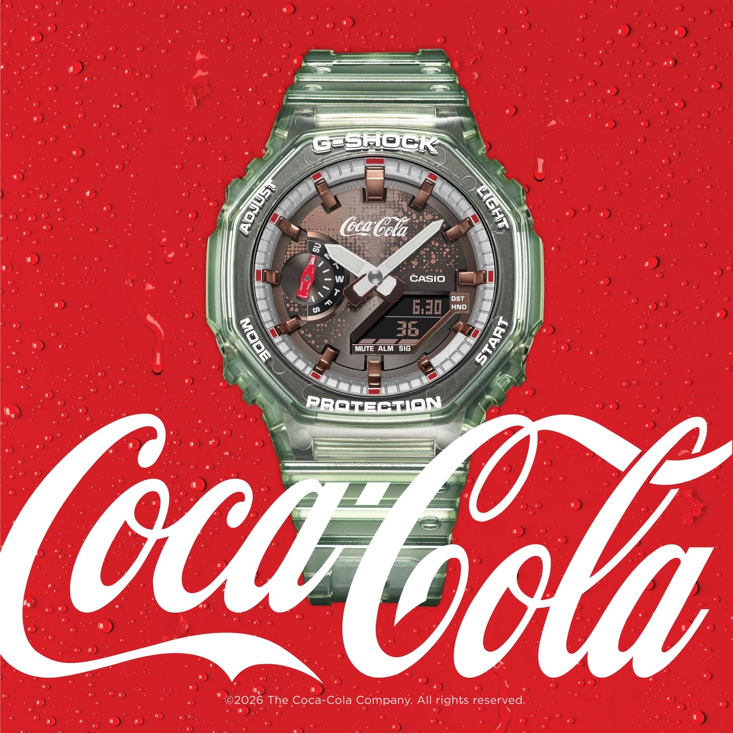 Casio GA2100CC-3A | G-SHOCK ANALOG-DIGITAL Green