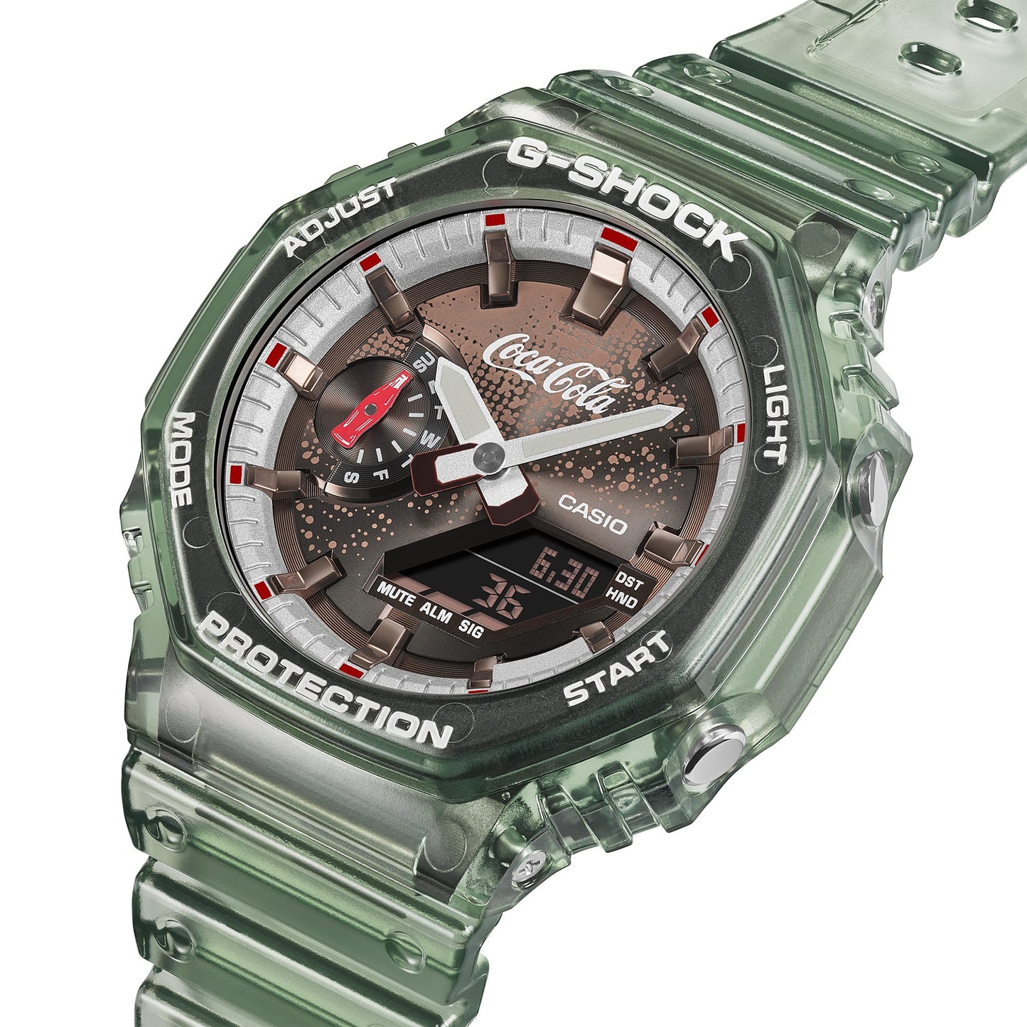 Casio GA2100CC-3A | G-SHOCK ANALOG-DIGITAL Green