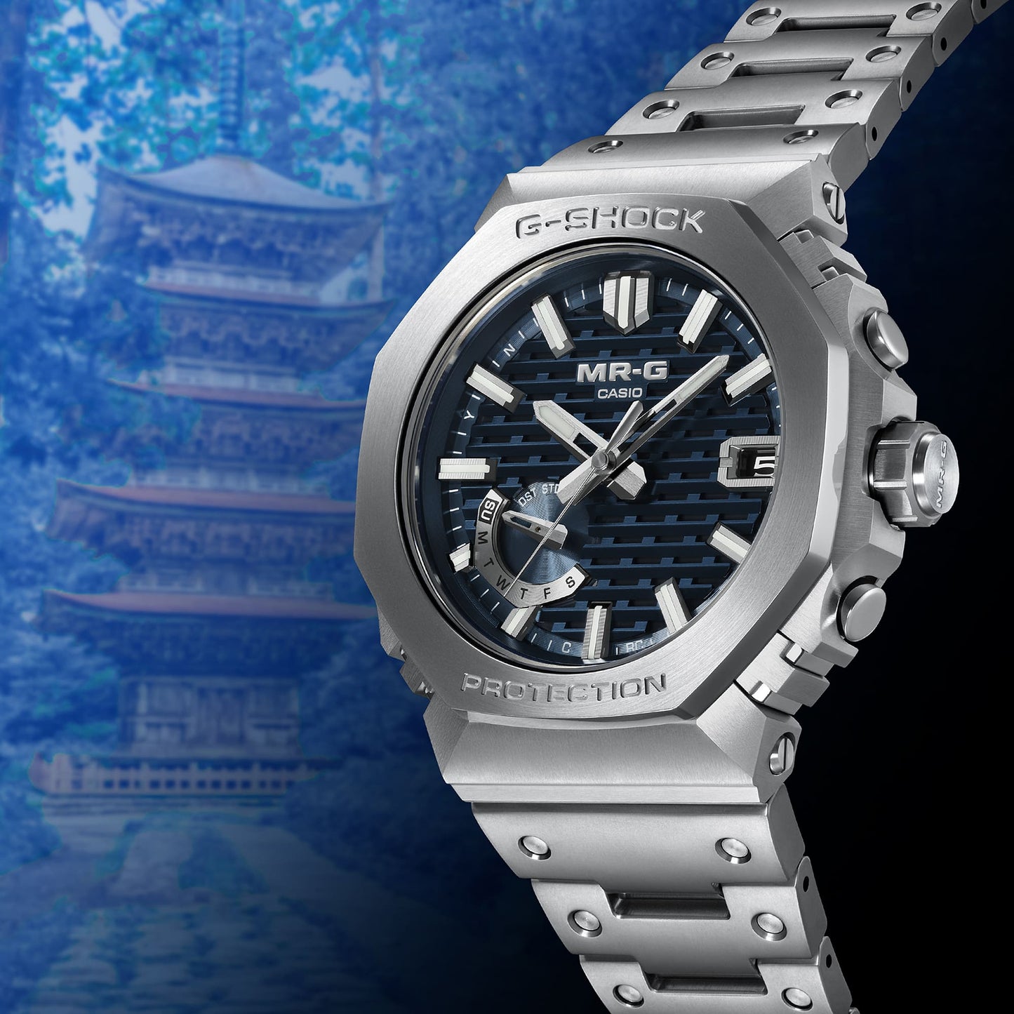 Casio MRGB2100D-2A | G-SHOCK MR-G Silver
