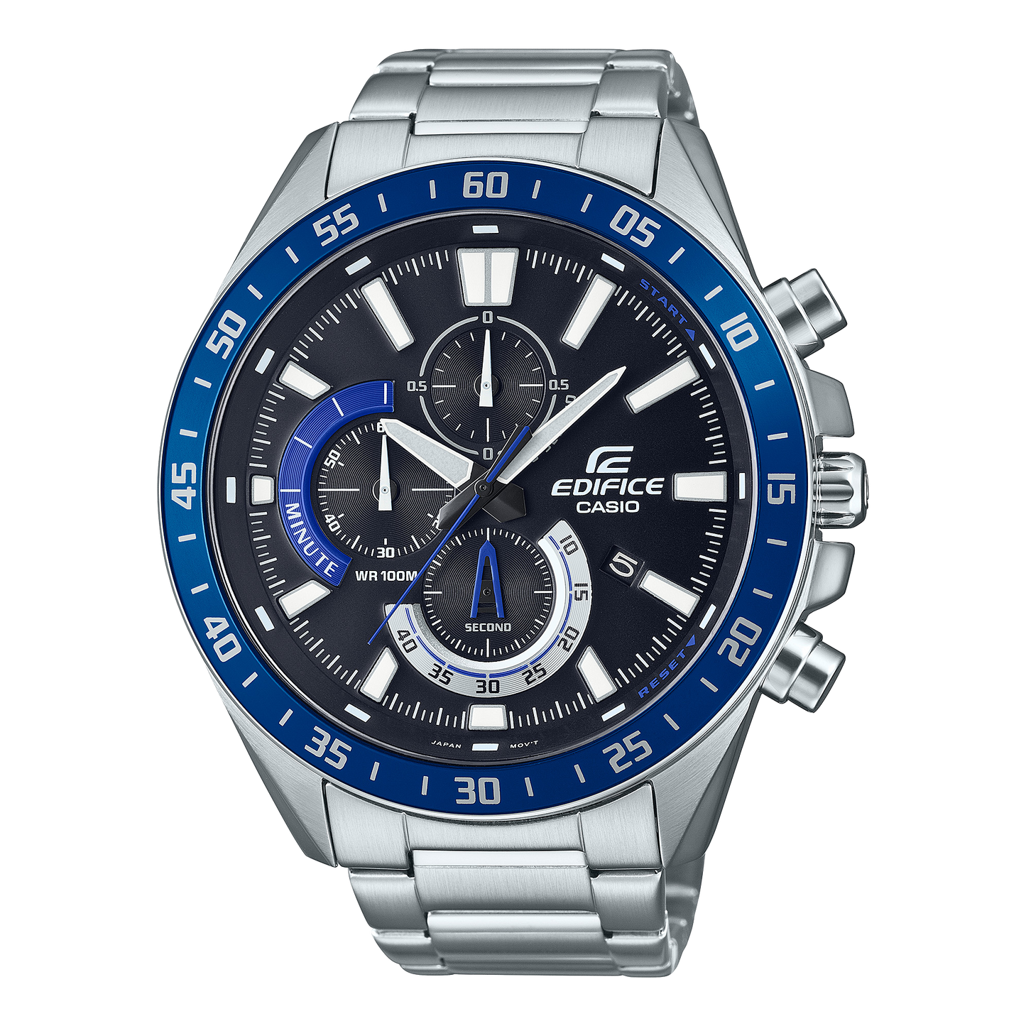 Casio EFV620D-1A2V | EDIFICE Blue Bezel Chronograph Watch