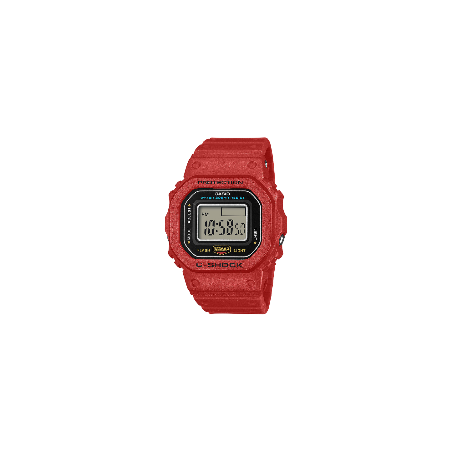 Casio DWN5600-4 | Ring Watch: Red G-SHOCK Nano