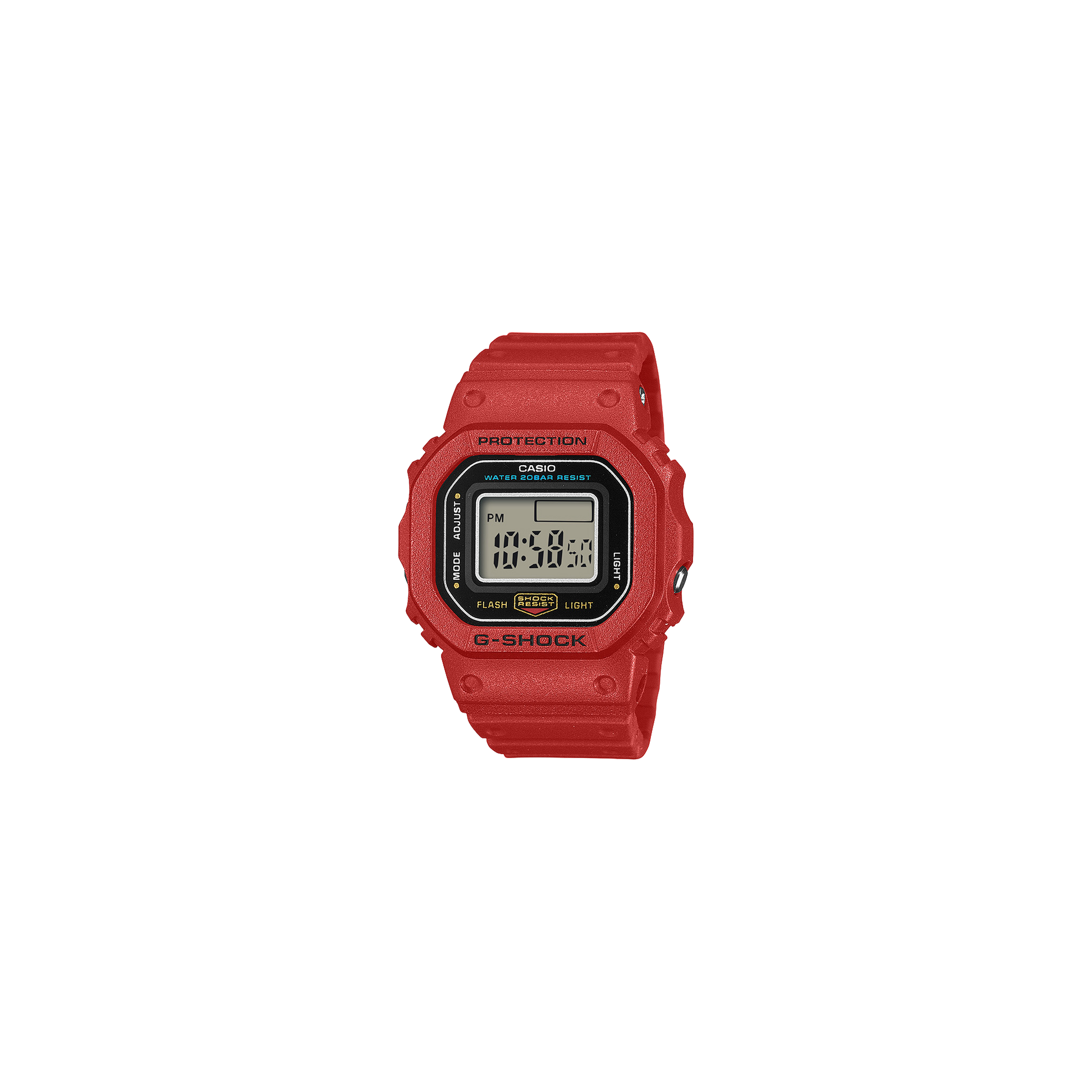 Casio DWN5600-4 | Ring Watch: Red G-SHOCK Nano