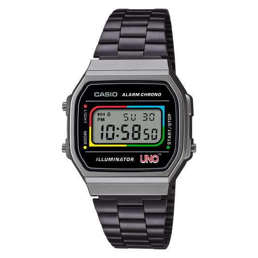 Casio A168WEUC-1A VINTAGE Black