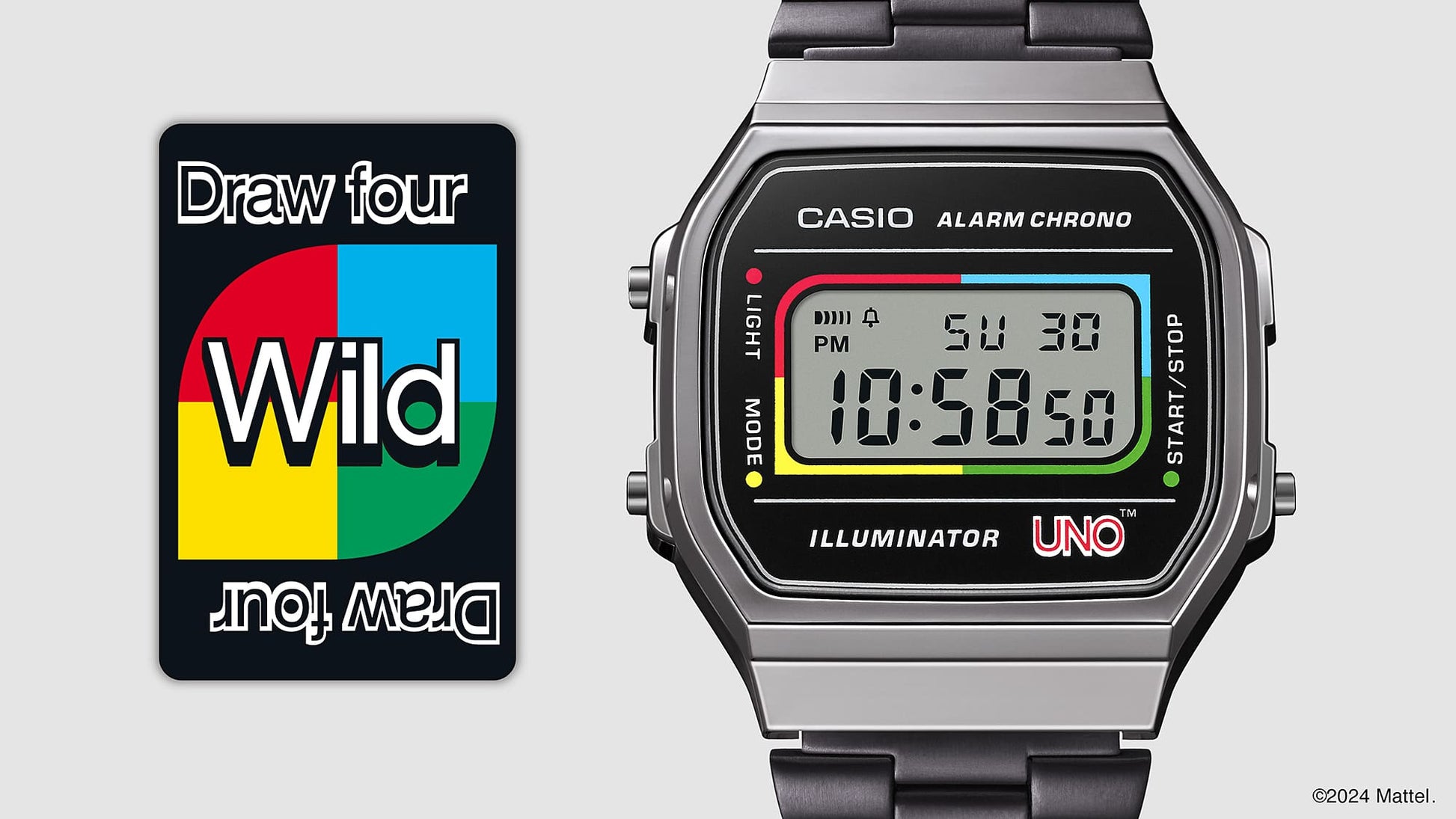 Casio A168WEUC-1A VINTAGE Black