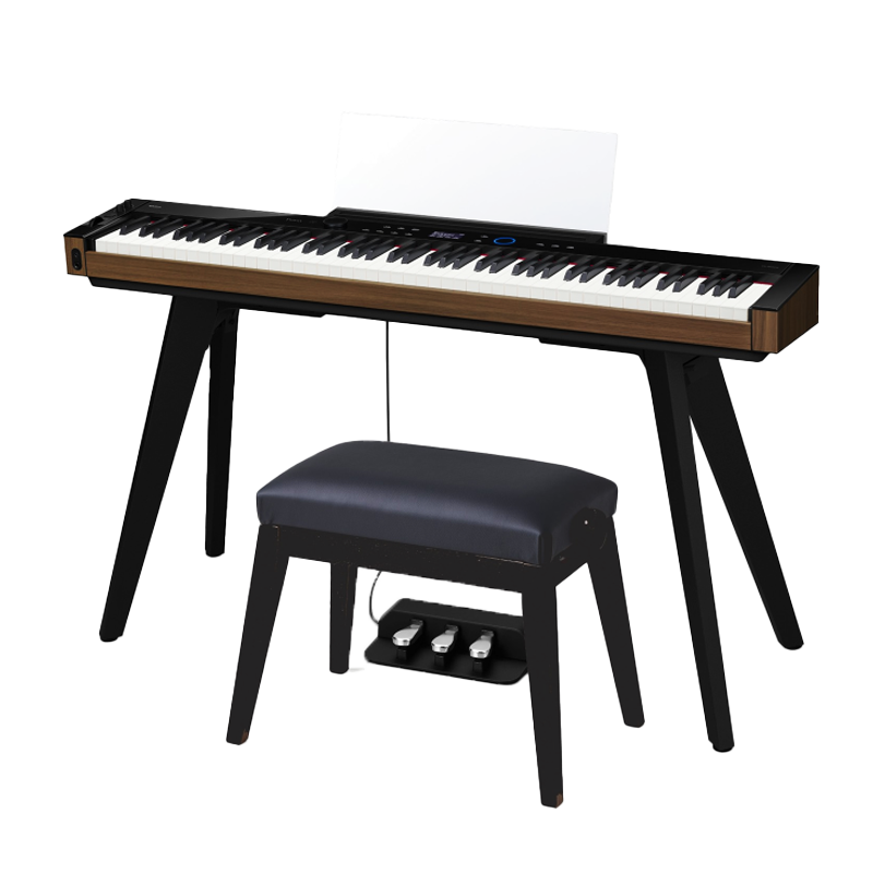 Casio PXS6000CSBG | Digital Piano Bundle | Privia Concert Piano With Bench & Stand