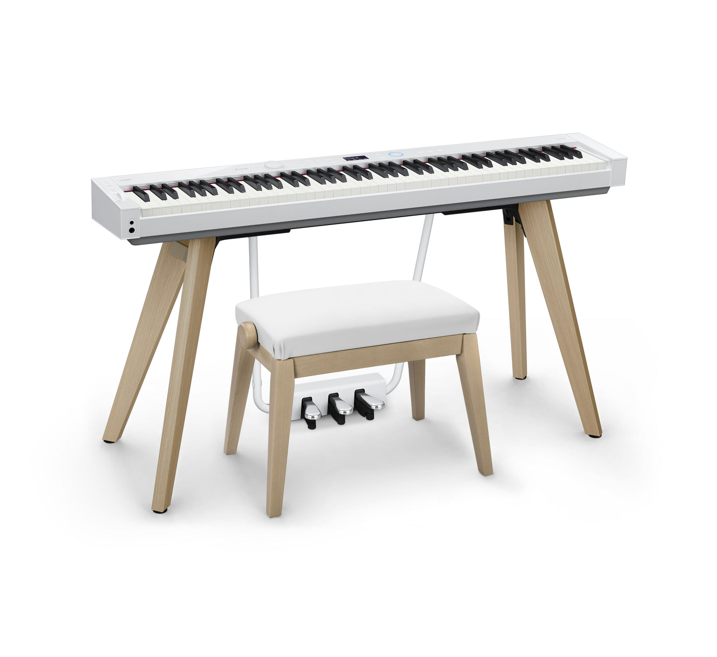 Casio PXS7000WEBG | Digital Piano Bundle | Privia Concert Piano With Bench