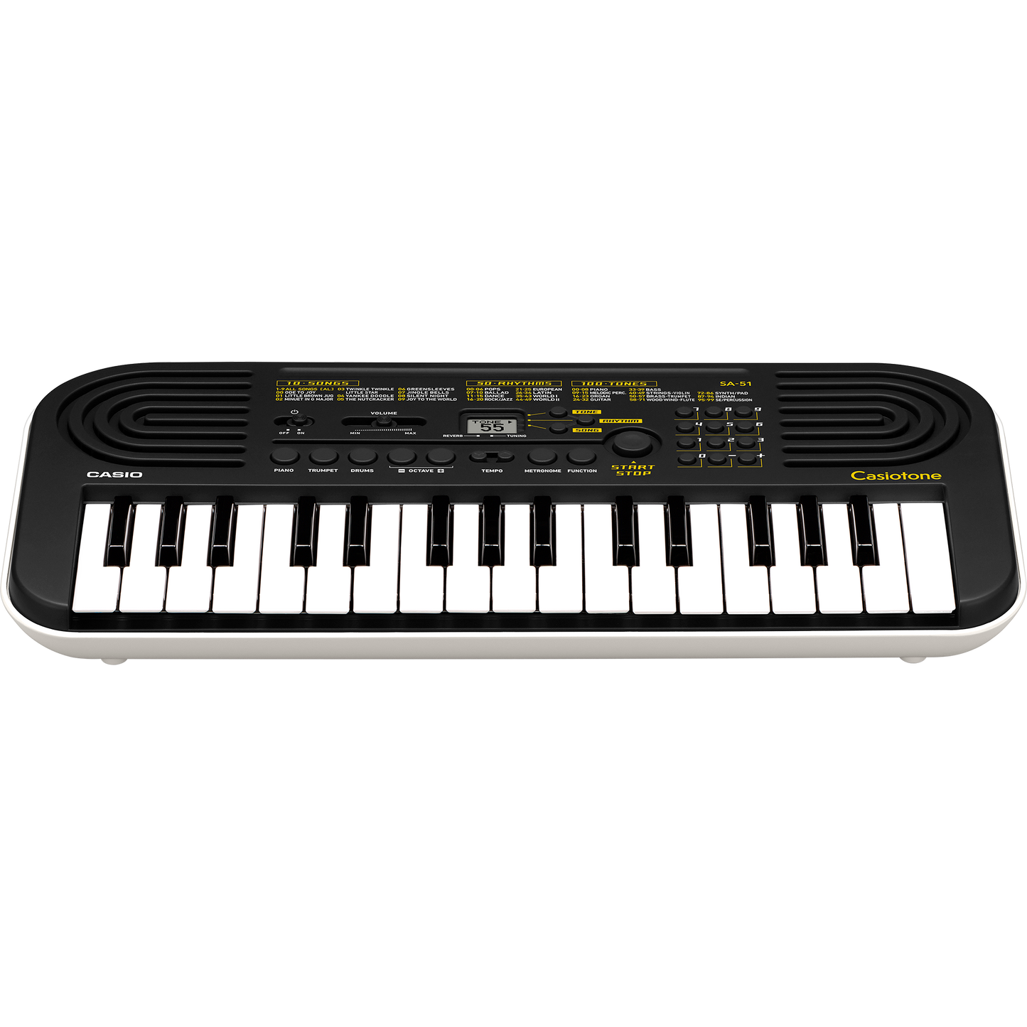 Casio SA-51 | 32 Keys Black and White Mini Keyboard