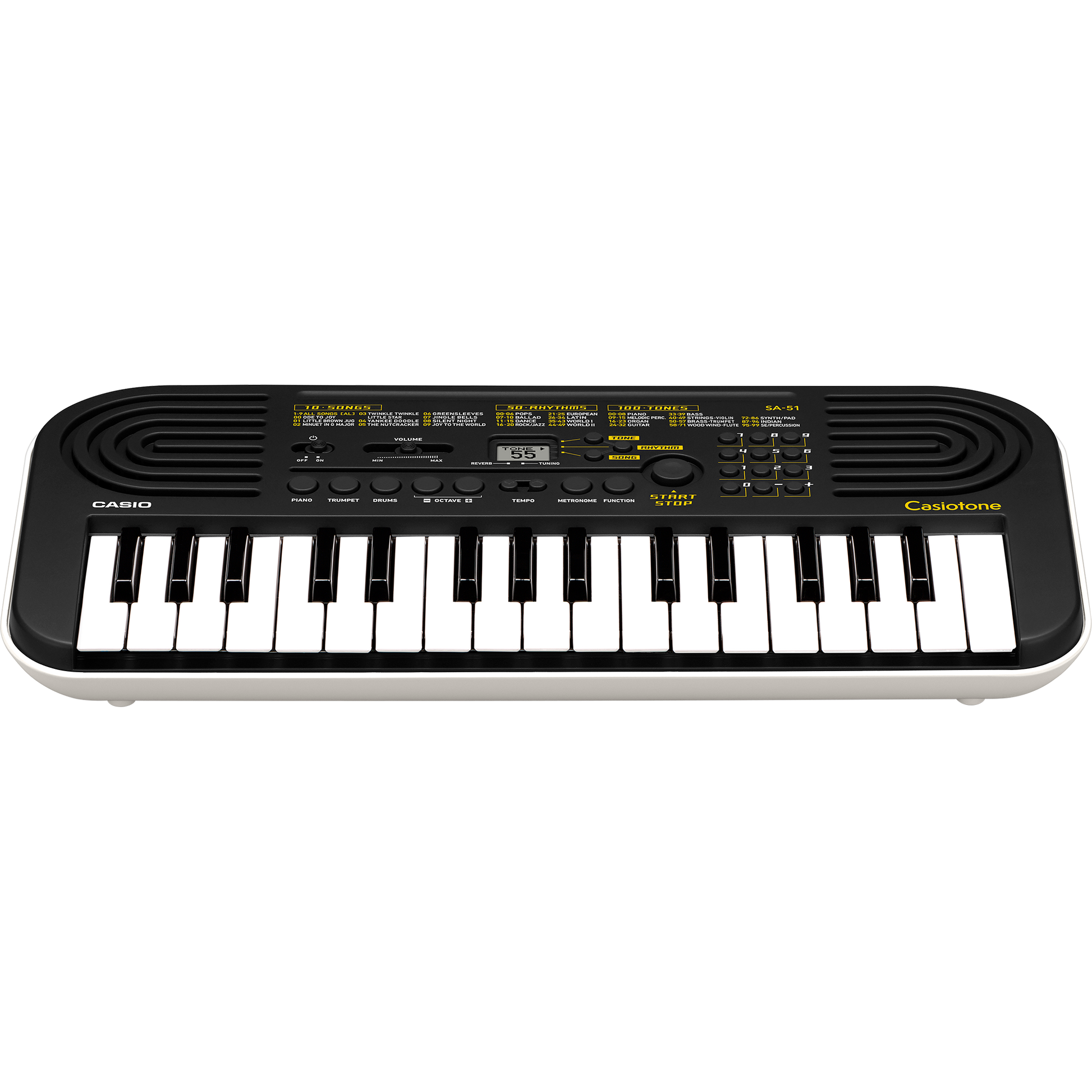 Casio SA-51 | 32 Keys Black and White Mini Keyboard