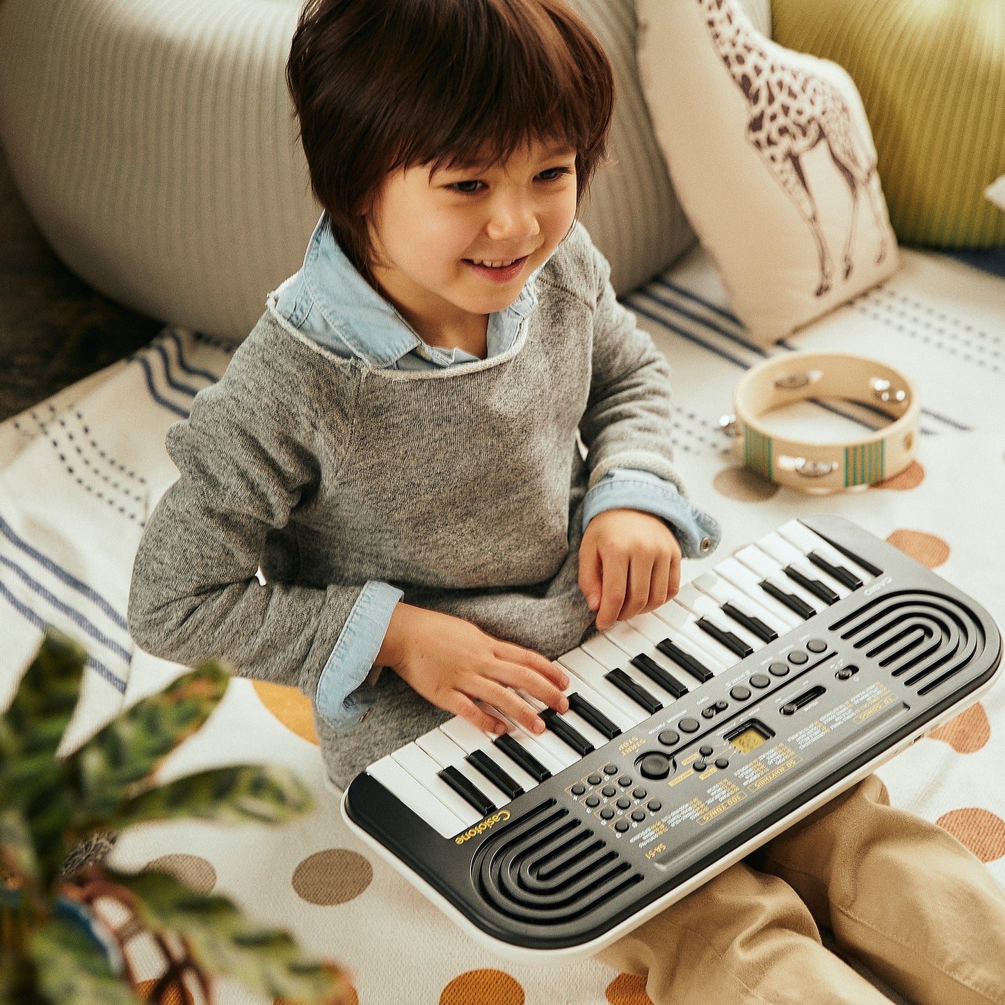 Casio SA-51 | 32 Keys Black and White Mini Keyboard