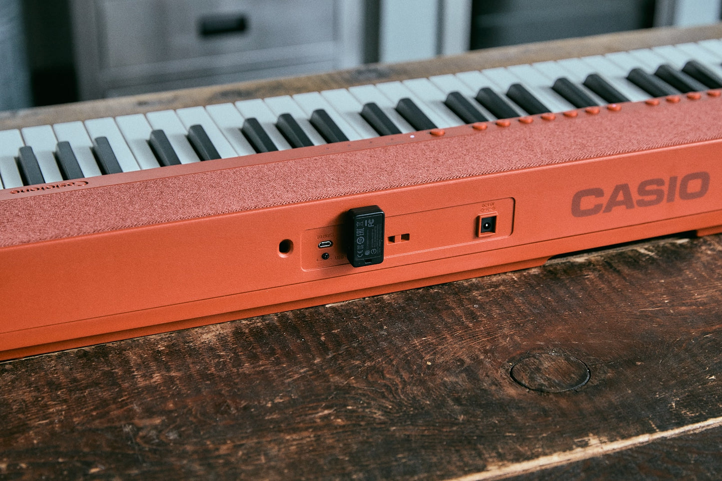 Casio CTS1RDBT | Casiotone Red Portable Keyboard with Wireless Adaptor