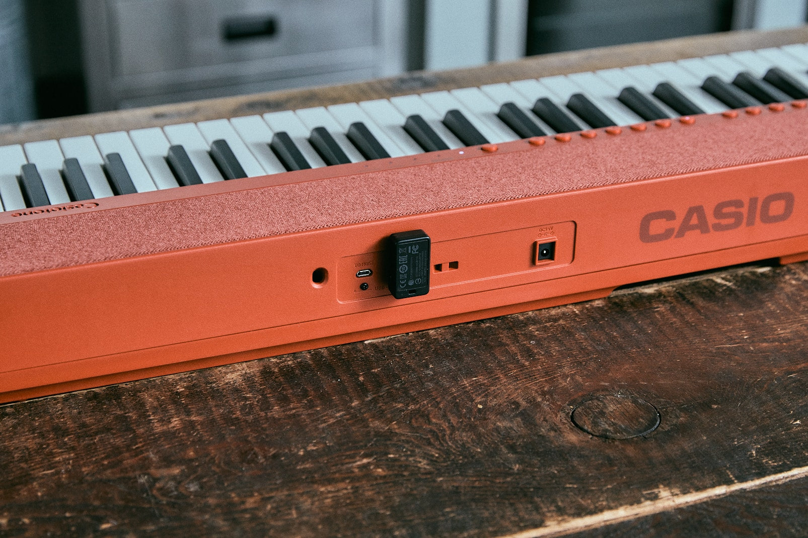 Casio CTS1RDBT | Casiotone Red Portable Keyboard with Wireless Adaptor
