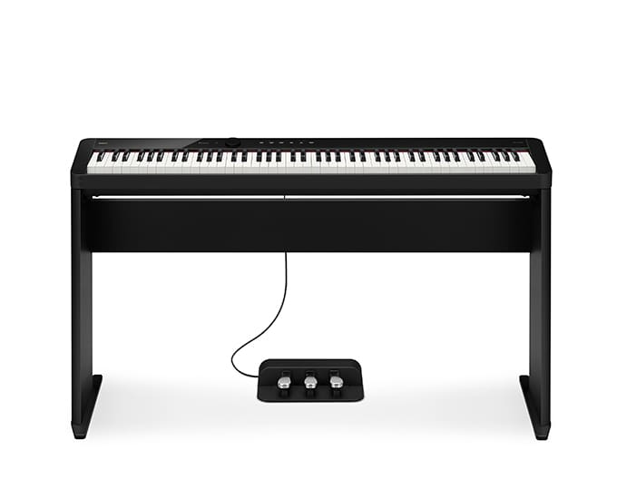 Casio PXS5000CSSP | Digital Piano Bundle | Privia Concert Piano With Stand And Pedals