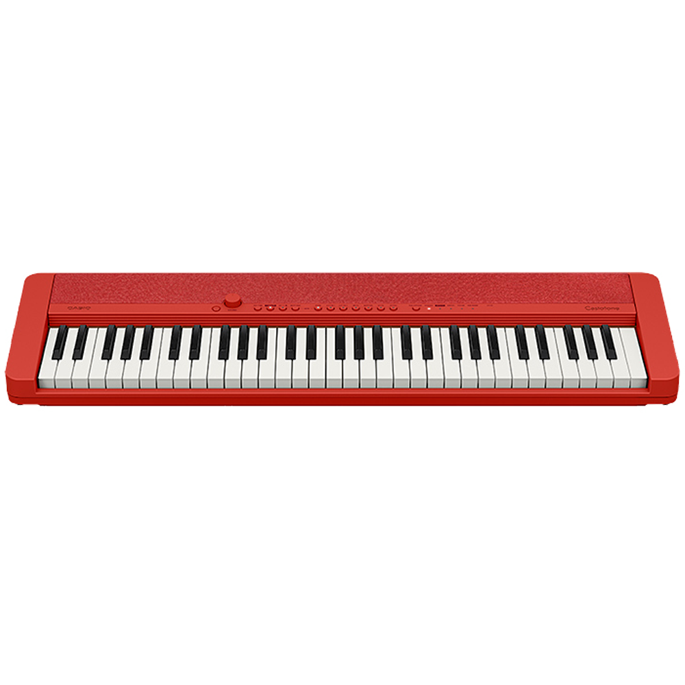 Casio CT-S1RD | Casiotone 61 Key Red Portable Keyboard