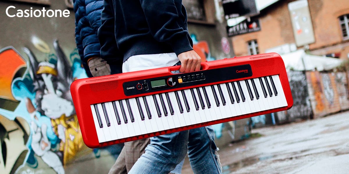 Casio CT-S200RD | Casiotone Red USB Portable Keyboard