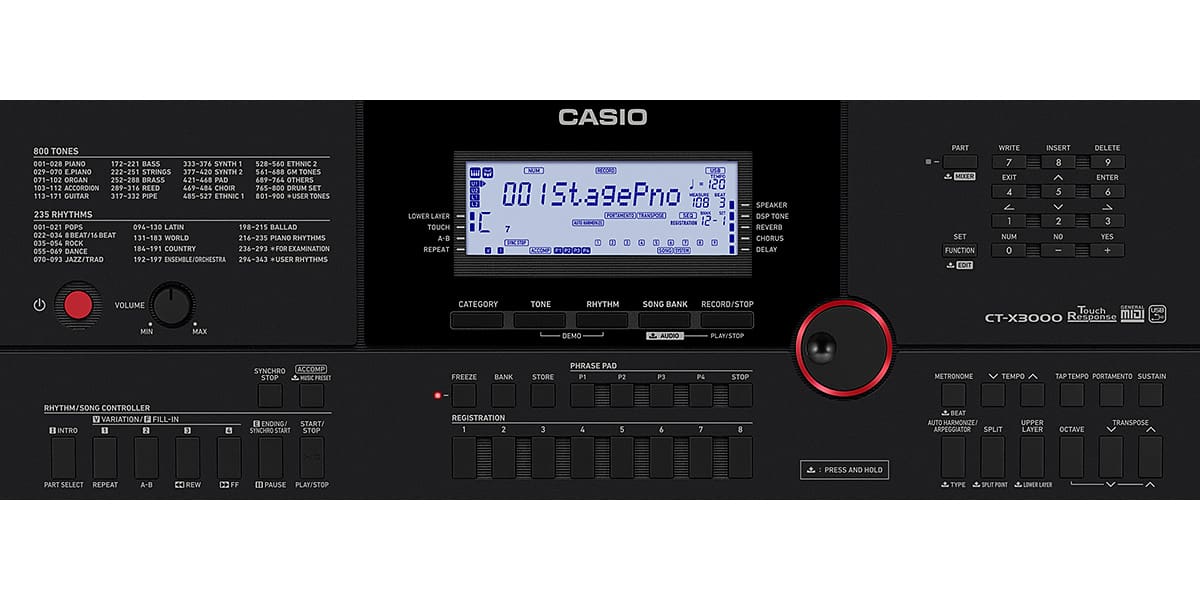 Casio CT-X3000 | CT-X