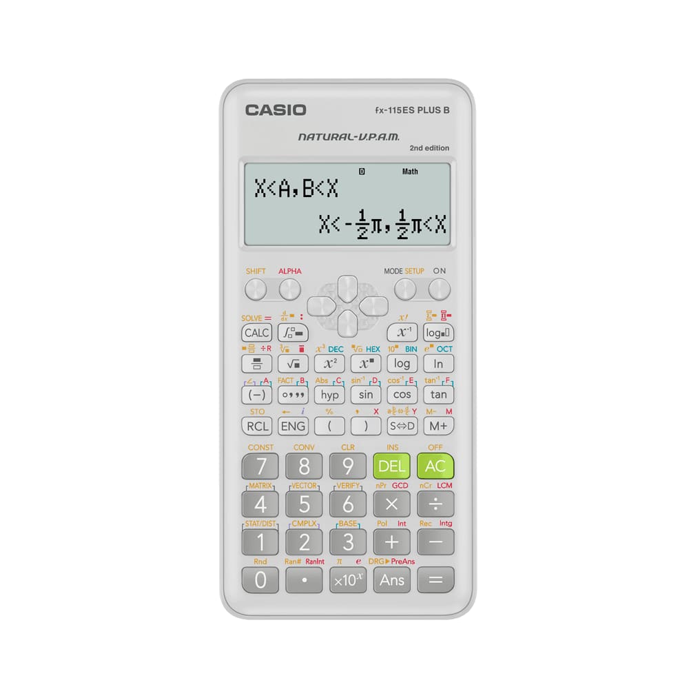 Casio fx-115ES PLUS B 2nd Edition Advanced Scientific Calculator | "AAA" Battery Model