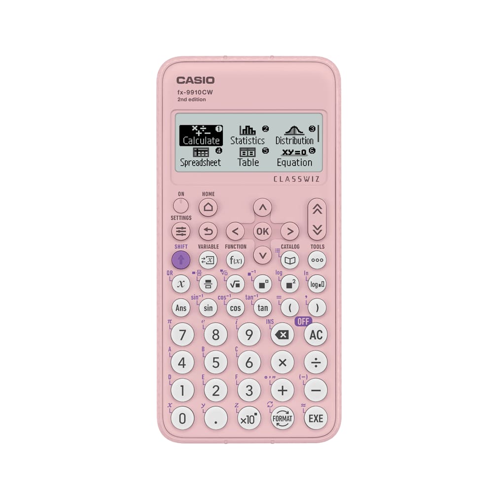 Casio fx-9910CW ClassWiz Advanced Scientific (2nd Generation fx-991CW) | Pink