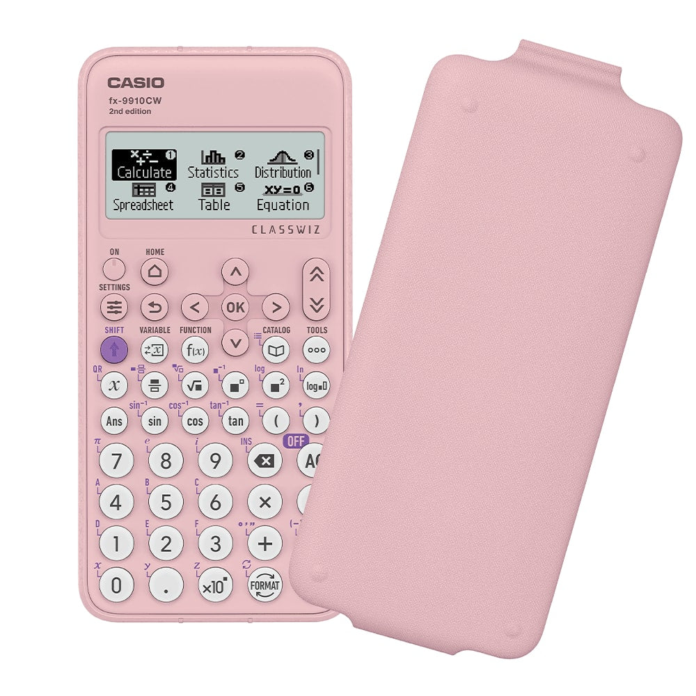 Casio fx-9910CW ClassWiz Advanced Scientific (2nd Generation fx-991CW) | Pink