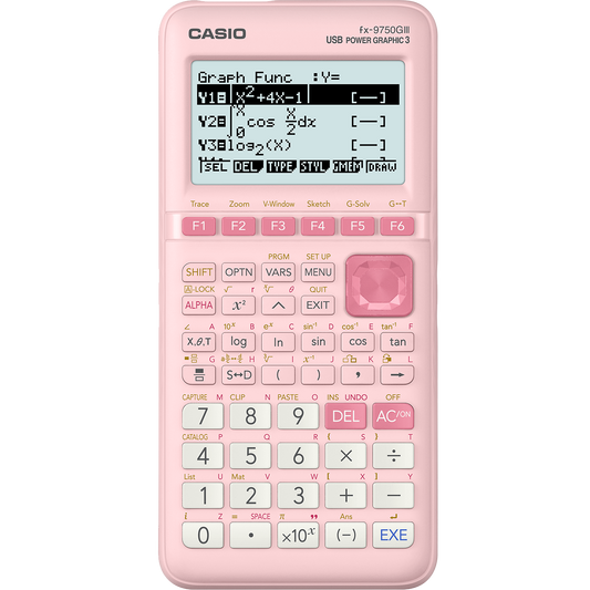 Casio fx-9750GIII Sakura Pink Edition | Graphing Calculator