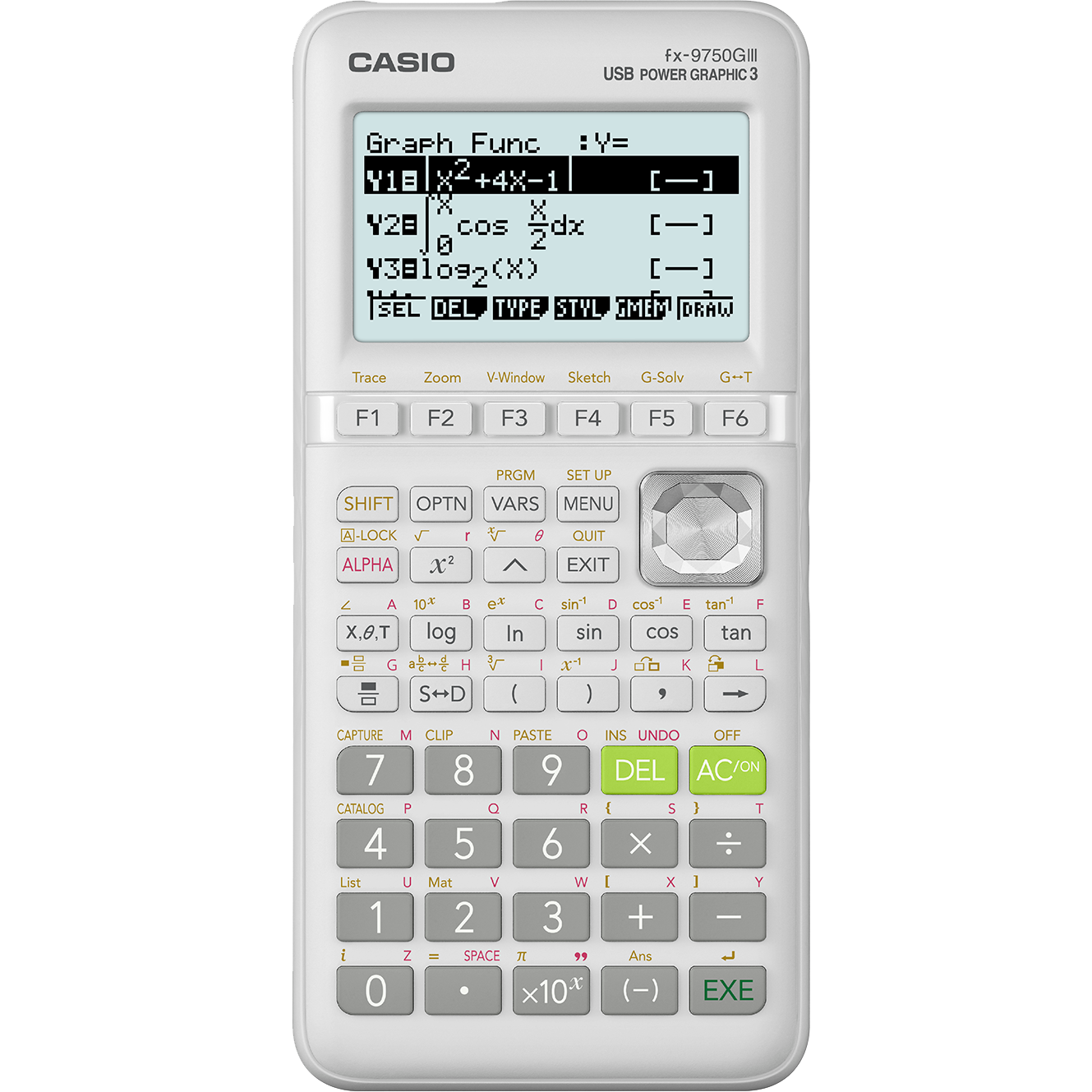 Casio fx-9750GIII White Edition | Graphing Calculator