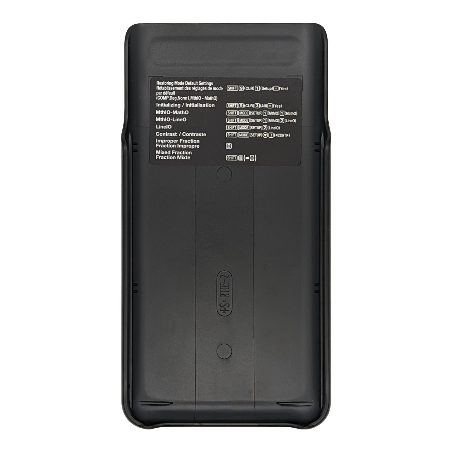 Casio fx-300ES PLUS 2nd Edition | All Black Scientific Calculator