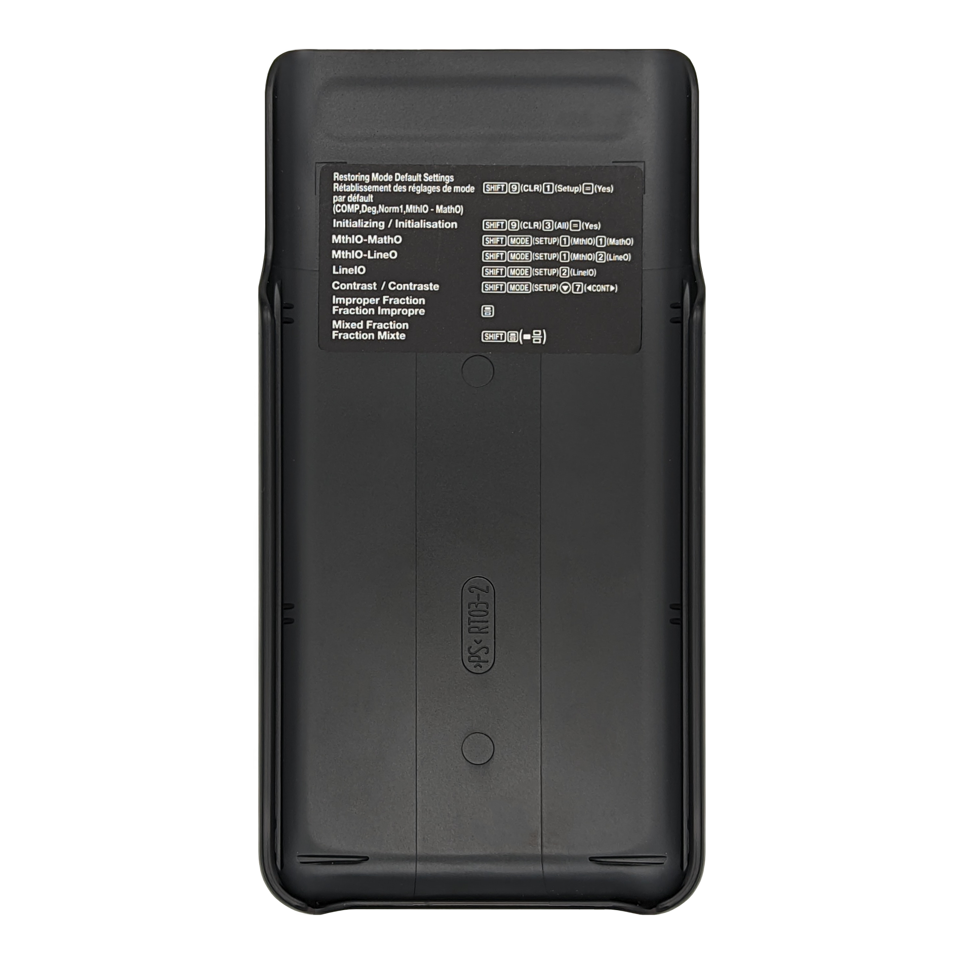 Casio fx-300ES PLUS 2nd Edition | All Black Scientific Calculator