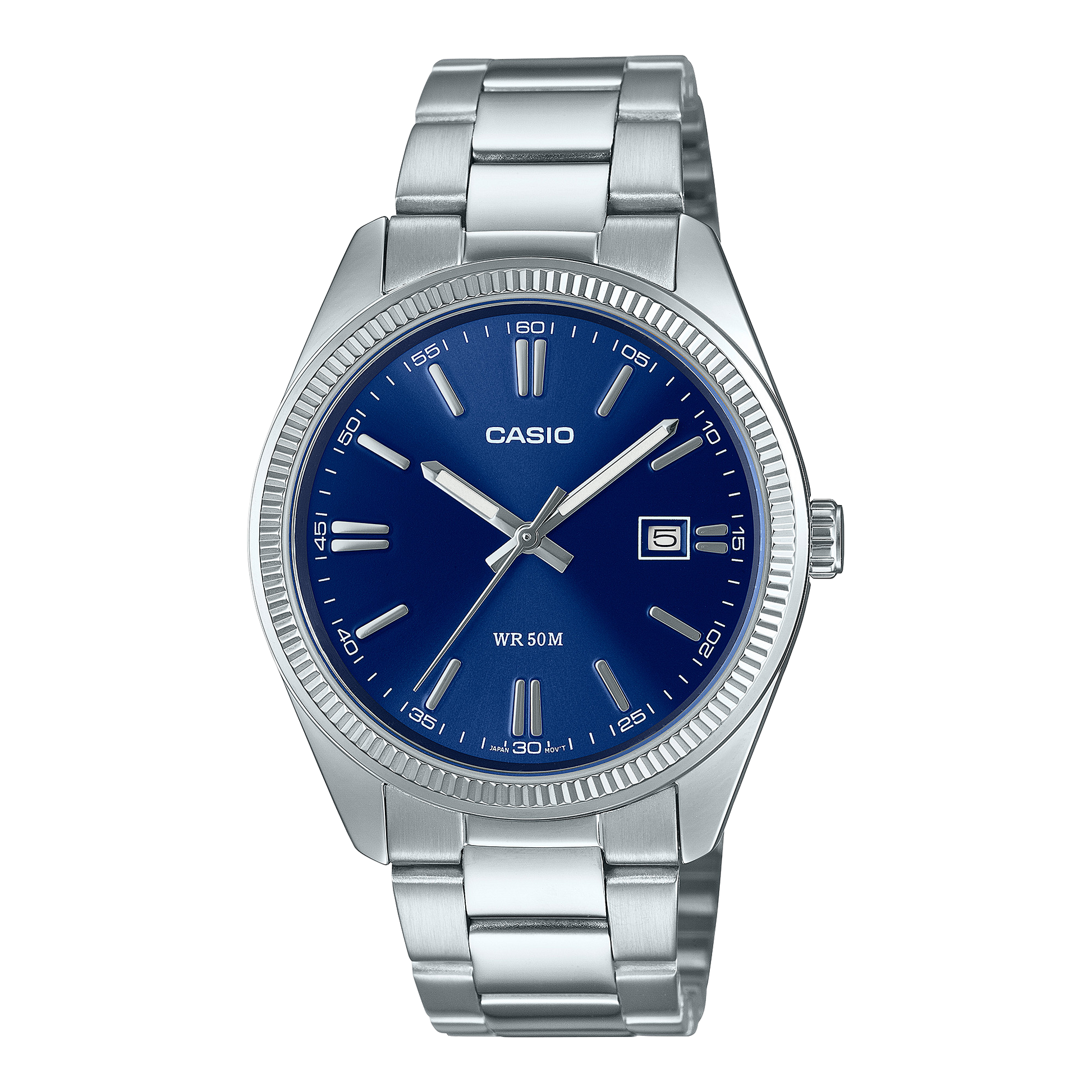 Casio MTP1302D-2AVT | Analog Silver