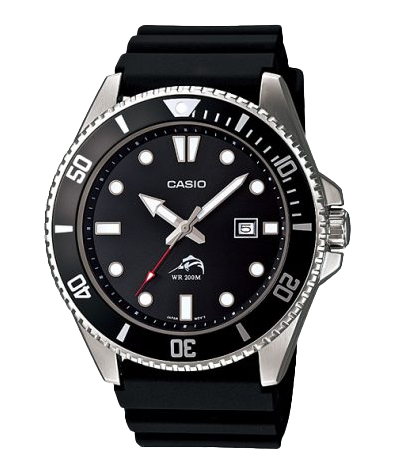 Casio MDV106-1A | Casio Dive-Watch Style Silver Watch | Casio