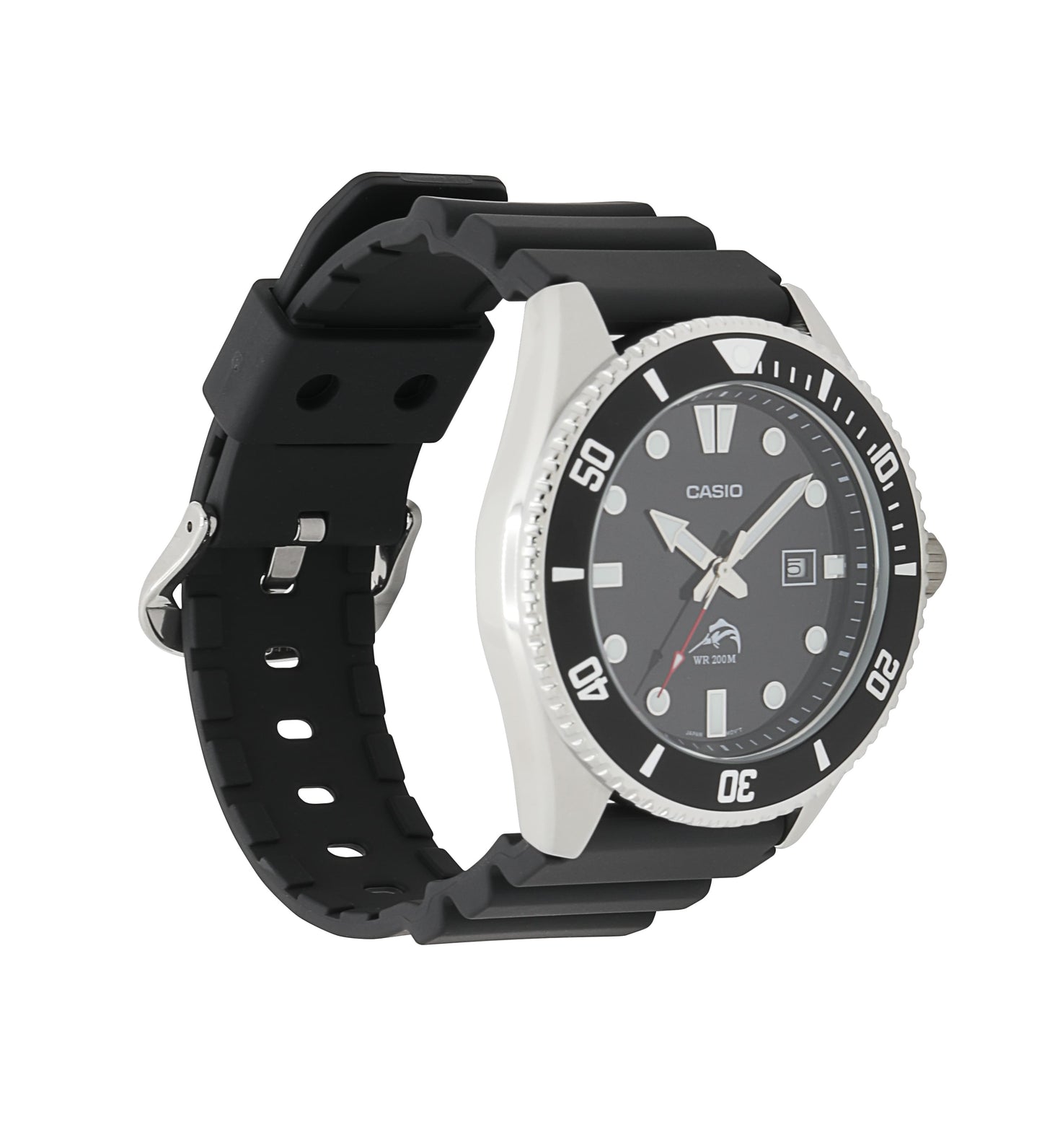 Casio MDV106-1A | Casio Dive-Watch Style Silver Watch | Casio
