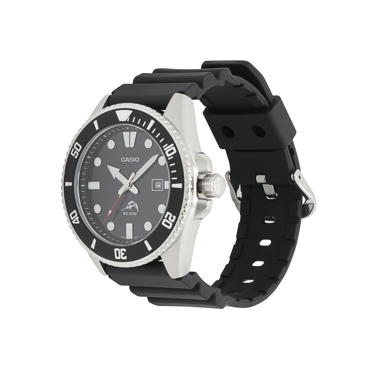 Casio MDV106-1A | Casio Dive-Watch Style Silver Watch | Casio