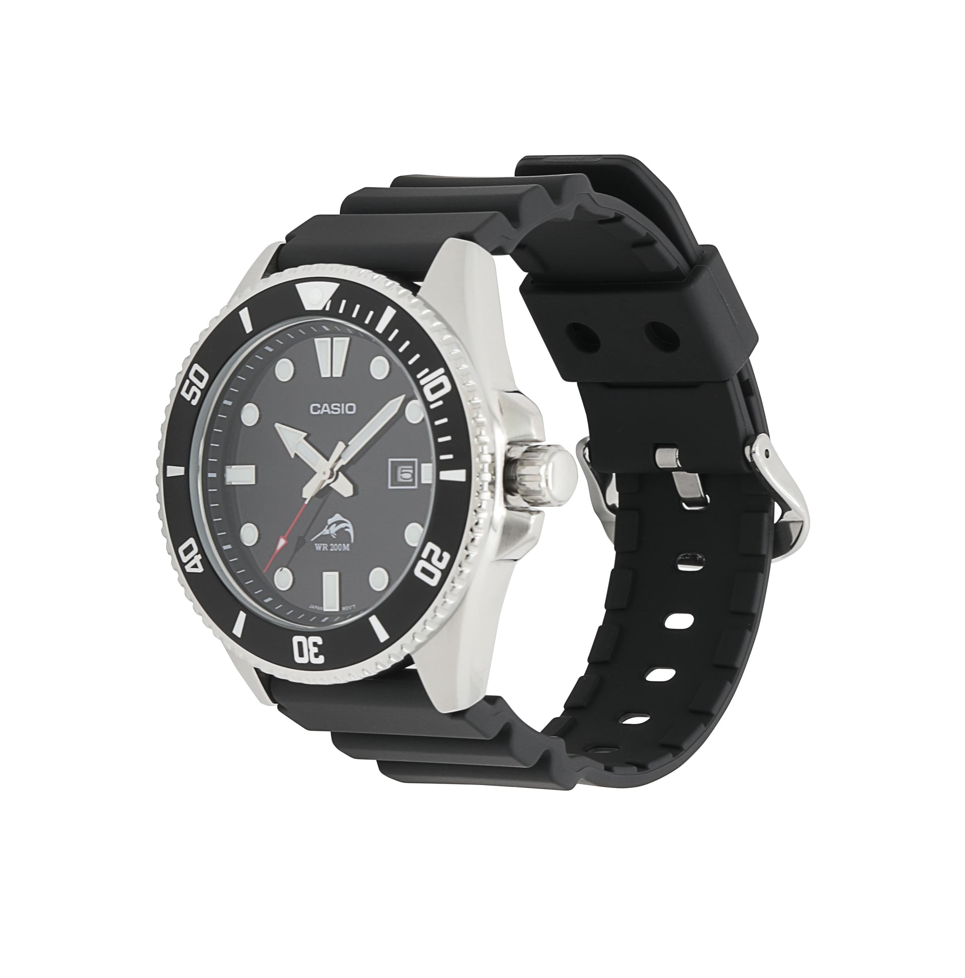 Casio MDV106-1A | Casio Dive-Watch Style Silver Watch | Casio