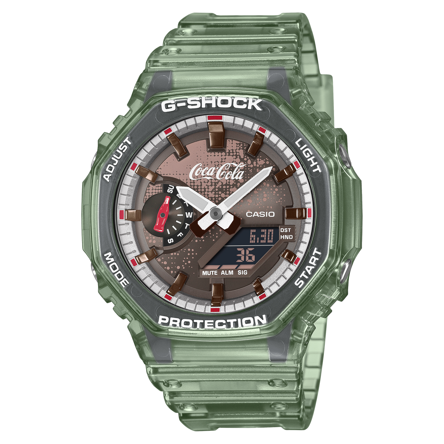 Casio GA2100CC-3A | G-SHOCK ANALOG-DIGITAL Green