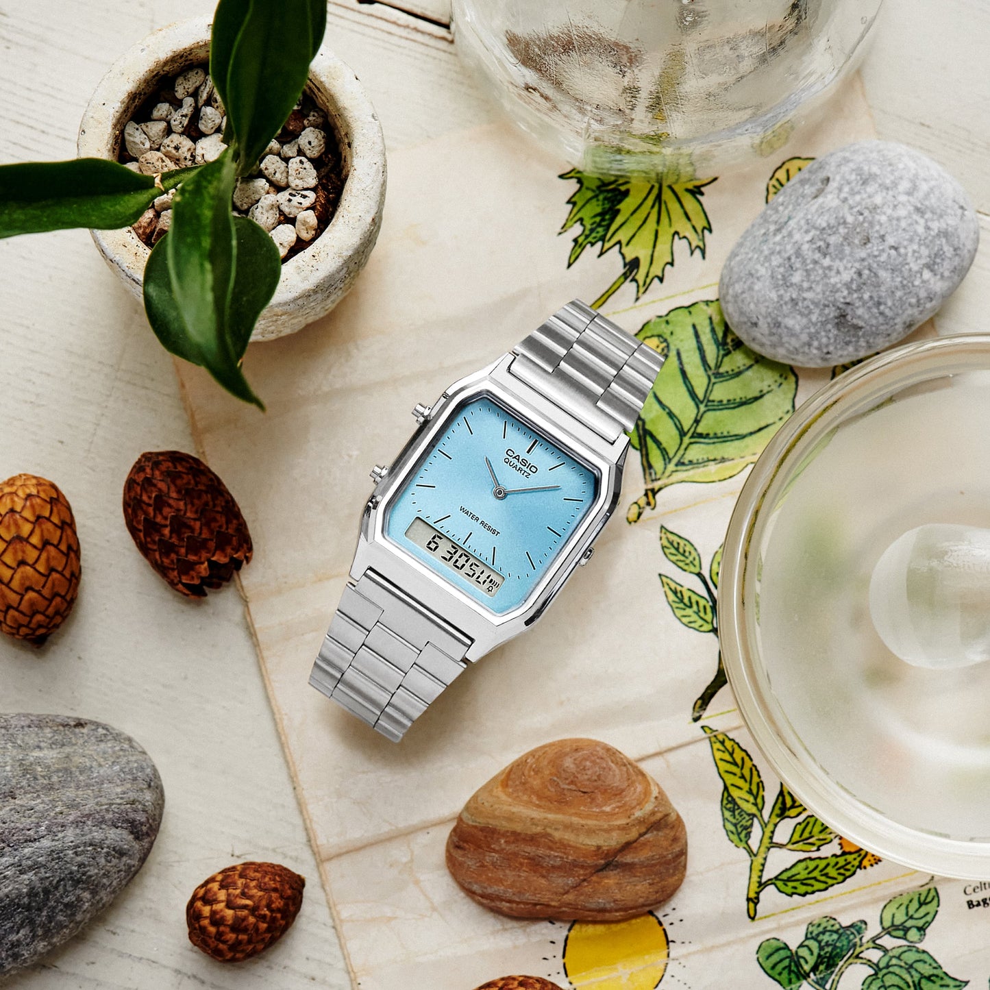 Casio AQ-230A-2A1MQY VINTAGE Silver