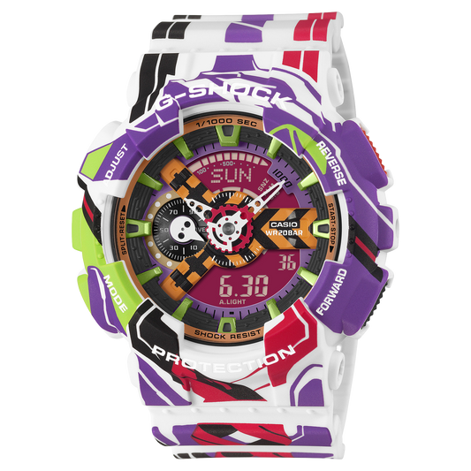 Casio GA110EVA307A | G-SHOCK ANALOG-DIGITAL Multi color